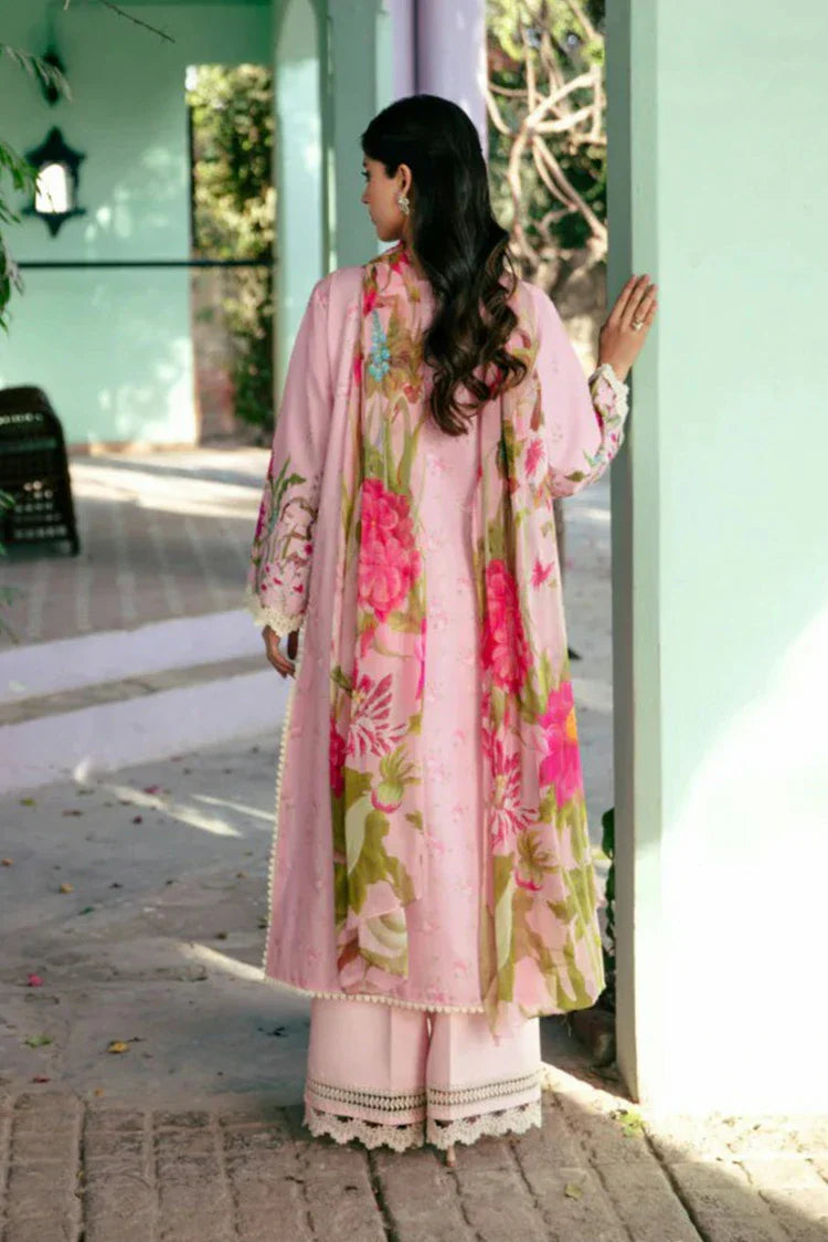 Picture of Manara - Vintage Flora Embroidered Lawn Collection - VF-05 SIERRA - Unstitched - Available at Raja Sahib