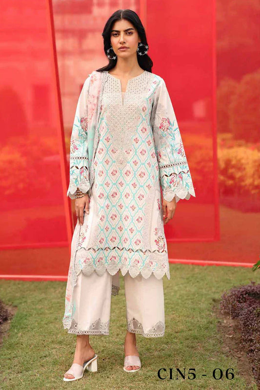 Picture of Charizma - Infinity Embroidered Printed Lawn Collection - CIN5-06 - Unstitched - Available at Raja Sahib