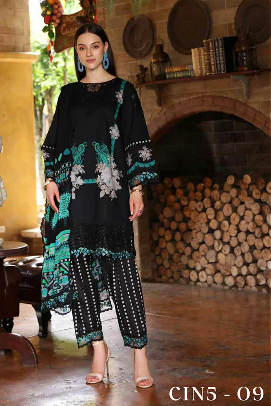 Picture of Charizma - Infinity Embroidered Printed Lawn Collection - CIN5-09 - Unstitched - Available at Raja Sahib