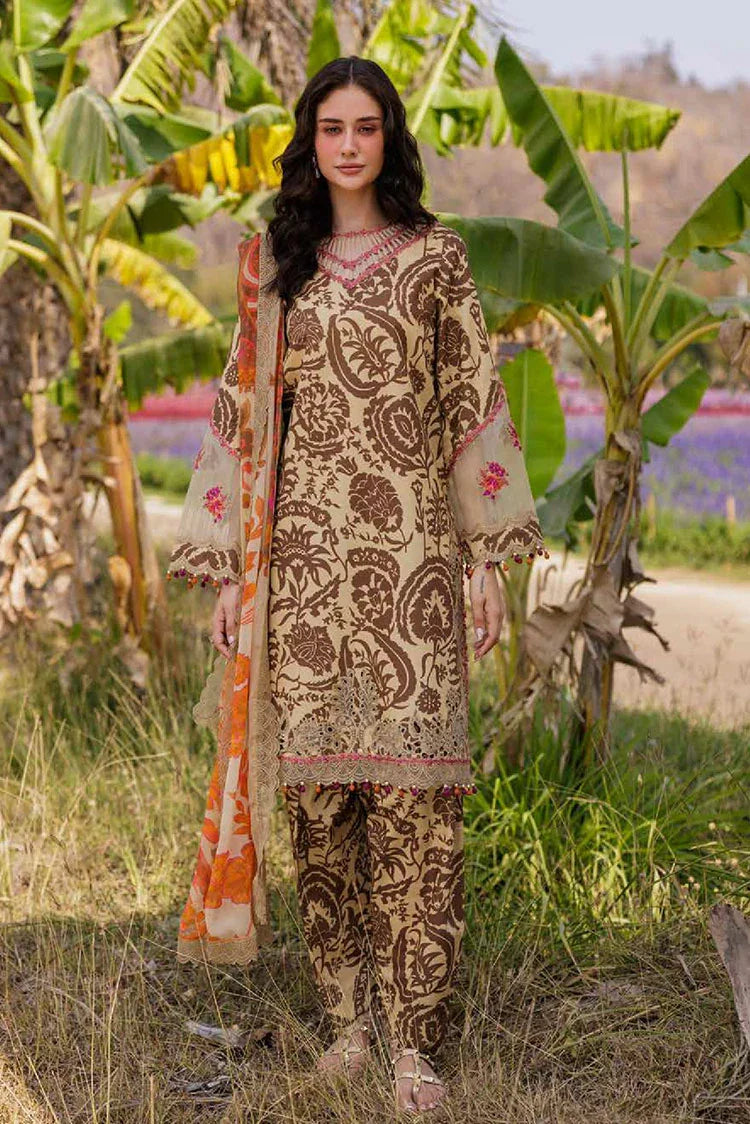 Picture of Charizma - Combination Embroidered Printed Lawn Collection Vol 1 - CC5-10 - Unstitched - Available at Raja Sahib