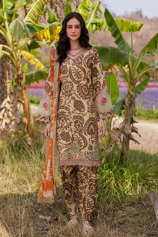 Picture of Charizma - Combination Embroidered Printed Lawn Collection Vol 1 - CC5-10 - Unstitched - Available at Raja Sahib