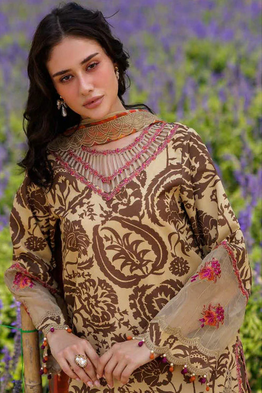 Picture of Charizma - Combination Embroidered Printed Lawn Collection Vol 1 - CC5-10 - Unstitched - Available at Raja Sahib