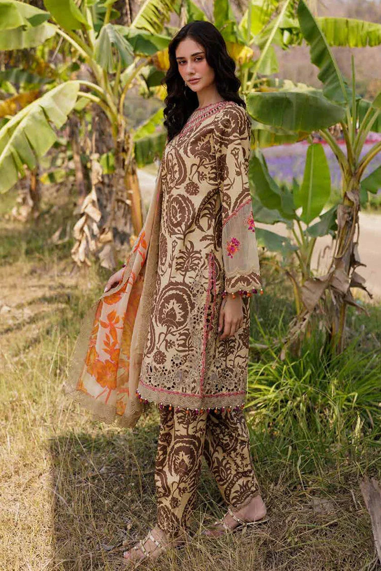 Picture of Charizma - Combination Embroidered Printed Lawn Collection Vol 1 - CC5-10 - Unstitched - Available at Raja Sahib