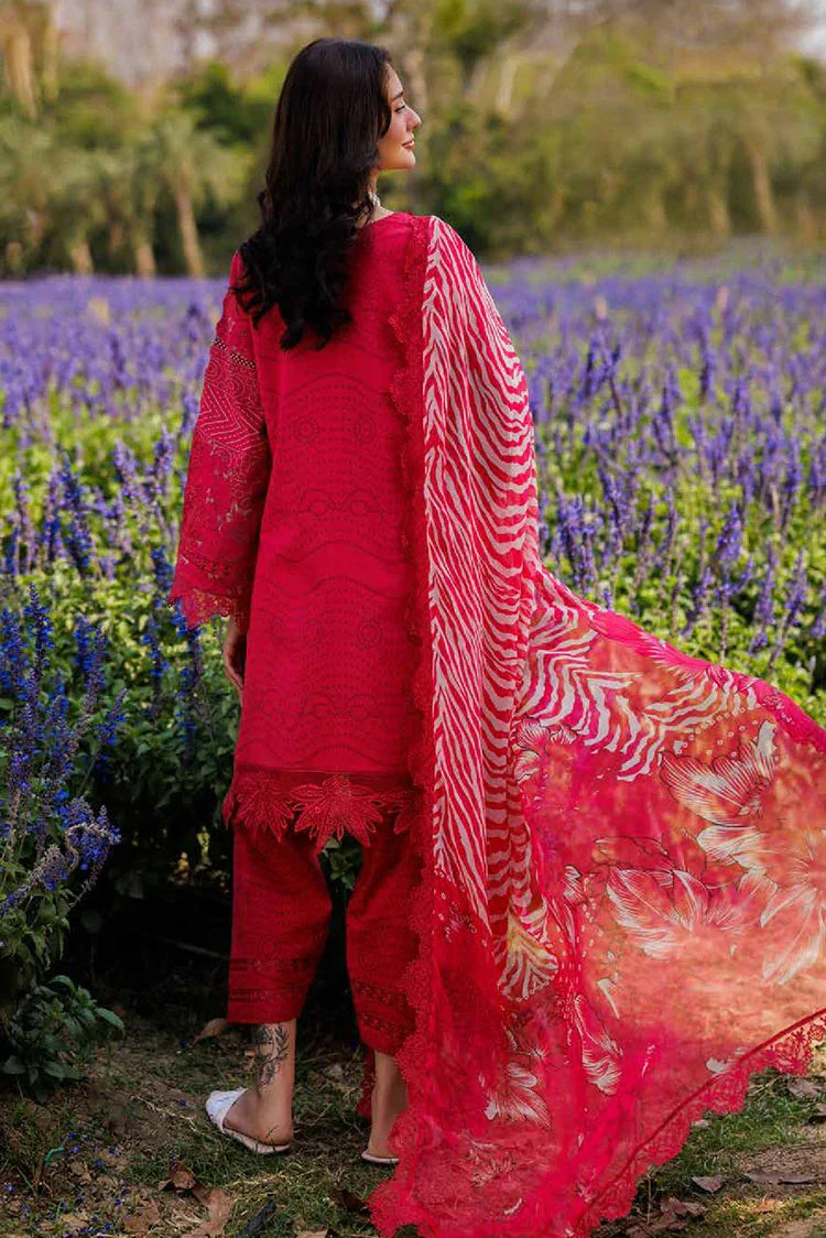 Picture of Charizma - Combination Embroidered Printed Lawn Collection Vol 1 - CC5-02 - Unstitched - Available at Raja Sahib