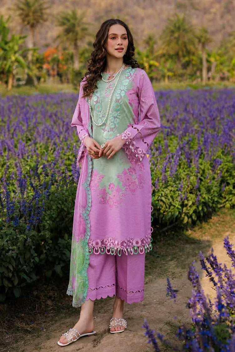 Picture of Charizma - Combination Embroidered Printed Lawn Collection Vol 1 - CC5-03 - Unstitched - Available at Raja Sahib
