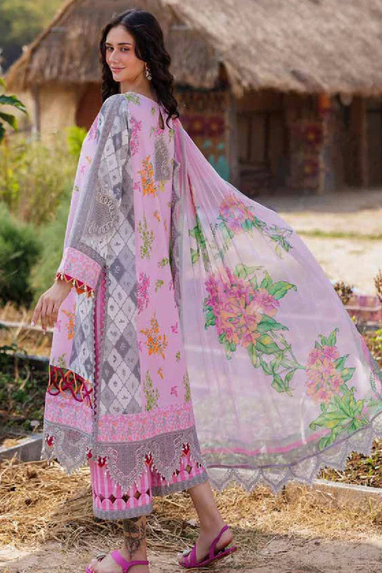 Picture of Charizma - Combination Embroidered Printed Lawn Collection Vol 1 - CC5-07 - Unstitched - Available at Raja Sahib