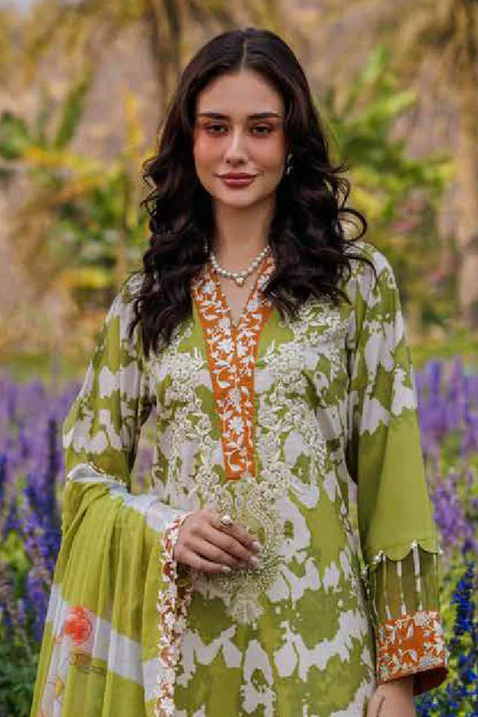 Picture of Charizma - Combination Embroidered Printed Lawn Collection Vol 1 - CC5-08 - Unstitched - Available at Raja Sahib