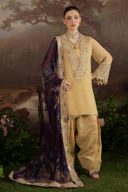 Picture of Nureh - Amaya Embroidered & Printed Chiffon Collection Vol 2 - AM-14 - Unstitched - Available at Raja Sahib