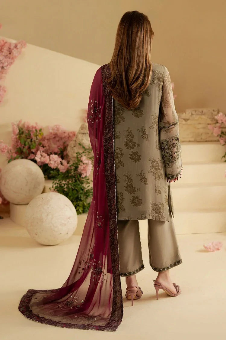 Picture of Nureh - Amaya Embroidered & Printed Chiffon Collection Vol 2 - AM-15 - Unstitched - Available at Raja Sahib