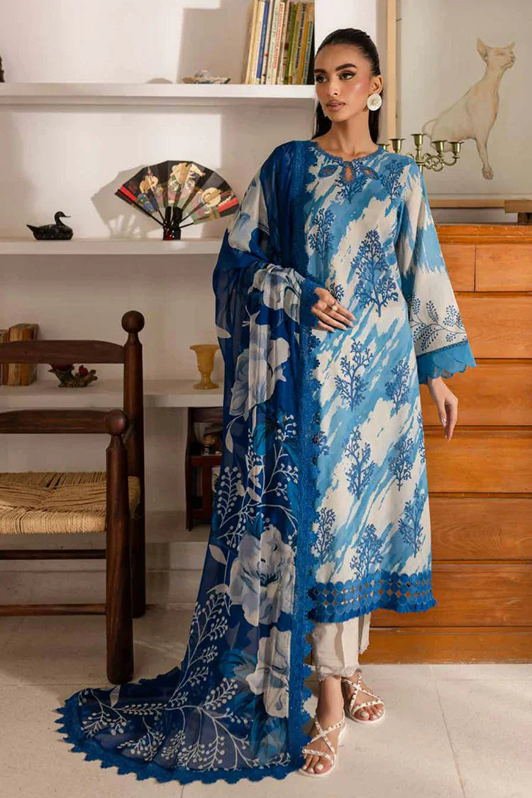 Picture of Nureh - Signature Prints Printed Lawn Collection Vol 2 - SP-148 - Unstitched - Available at Raja Sahib