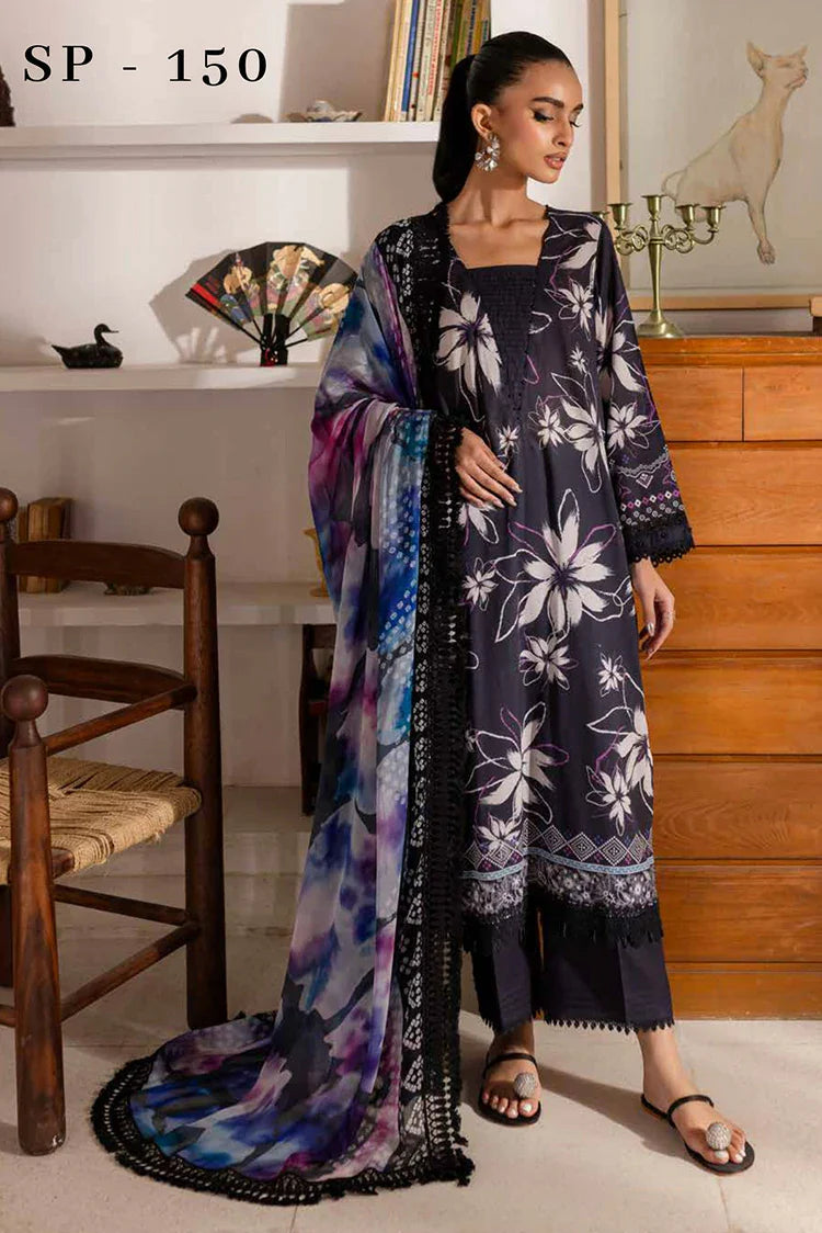 Picture of Nureh - Signature Prints Printed Lawn Collection Vol 2 - SP-150 - Unstitched - Available at Raja Sahib