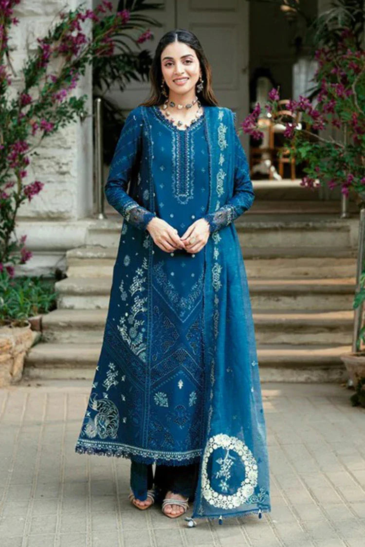 Picture of Qalamkar - Luxury Lawn Eid Edit - SB-11 Noray - Unstitched - Available at Raja Sahib