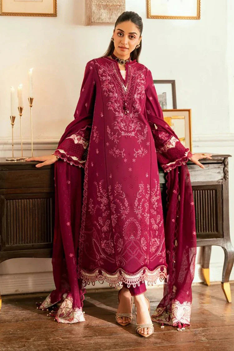 Picture of Qalamkar - Luxury Lawn Eid Edit - SB-02 Sameen - Unstitched - Available at Raja Sahib