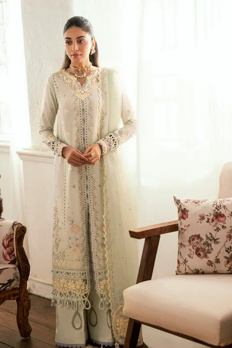 Picture of Qalamkar - Luxury Lawn Eid Edit - SB-08 Rimsha - Unstitched - Available at Raja Sahib