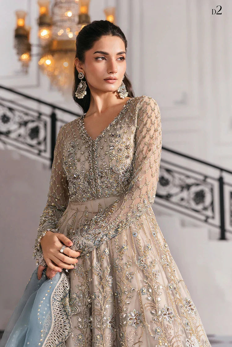 Picture of Maria B - Mbroidered Wedding Edition - BD-3002 - Unstitched - Available at Raja Sahib