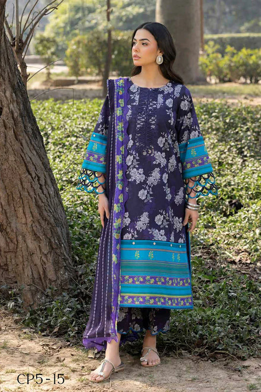 Picture of Charizma - C Prints Printed Lawn Collection Vol 2 - CP5-15 - Unstitched - Available at Raja Sahib