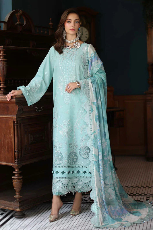 Picture of Nureh - Maya Embroidered Lawn Collection Vol 2 - NS-156 - Unstitched - Available at Raja Sahib