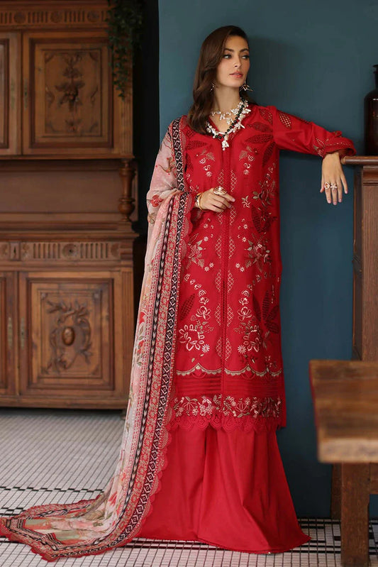 Picture of Nureh - Maya Embroidered Lawn Collection Vol 2 - NS-157 - Unstitched - Available at Raja Sahib