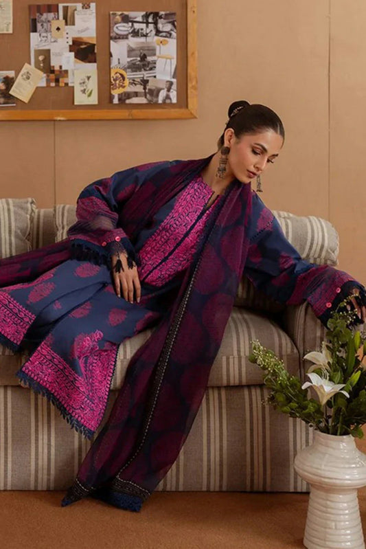 Picture of Saira Rizwan - Laanem Spring Summer Collection - SRL25-1B Elara - Unstitched - Available at Raja Sahib