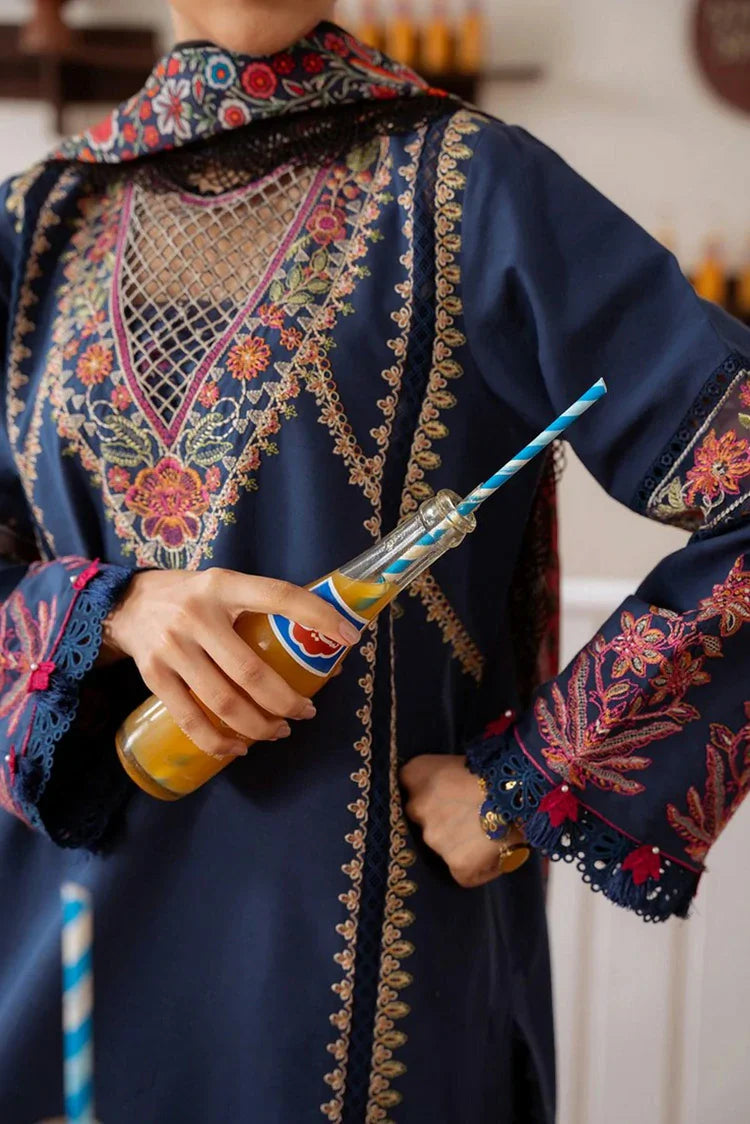 Picture of Saira Rizwan - Laanem Spring Summer Collection - SRL25-5A Elif - Unstitched - Available at Raja Sahib