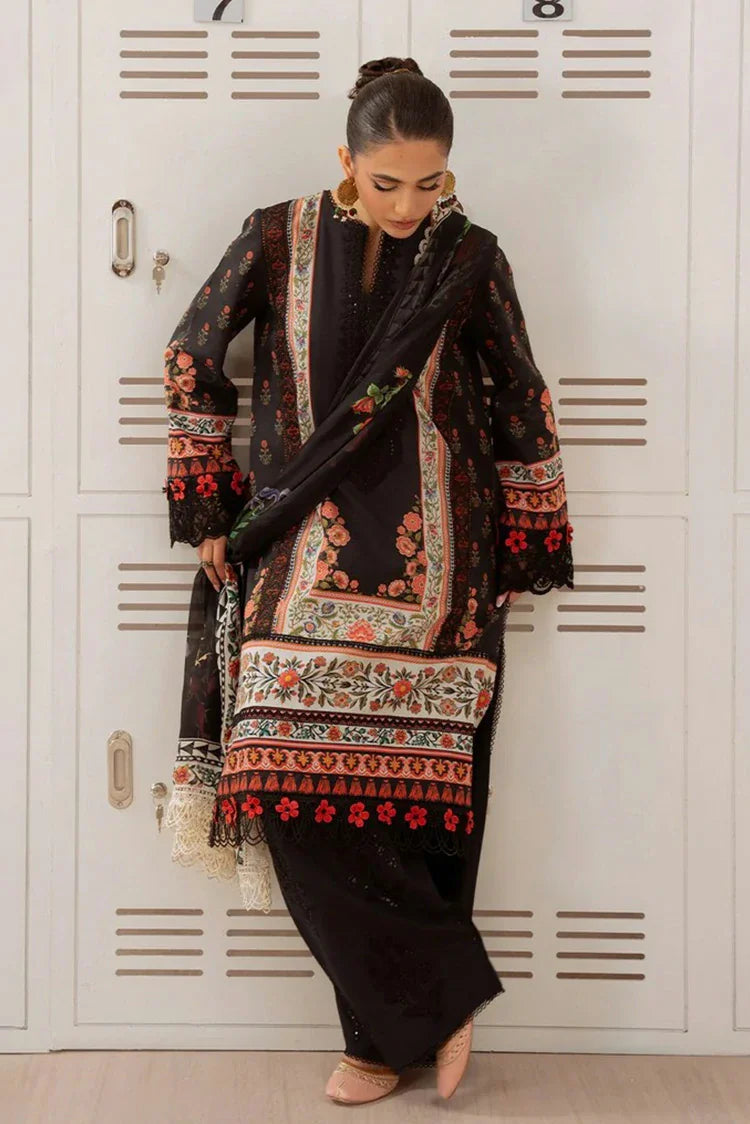 Picture of Saira Rizwan - Laanem Spring Summer Collection - SRL25-7A Zumra - Unstitched - Available at Raja Sahib
