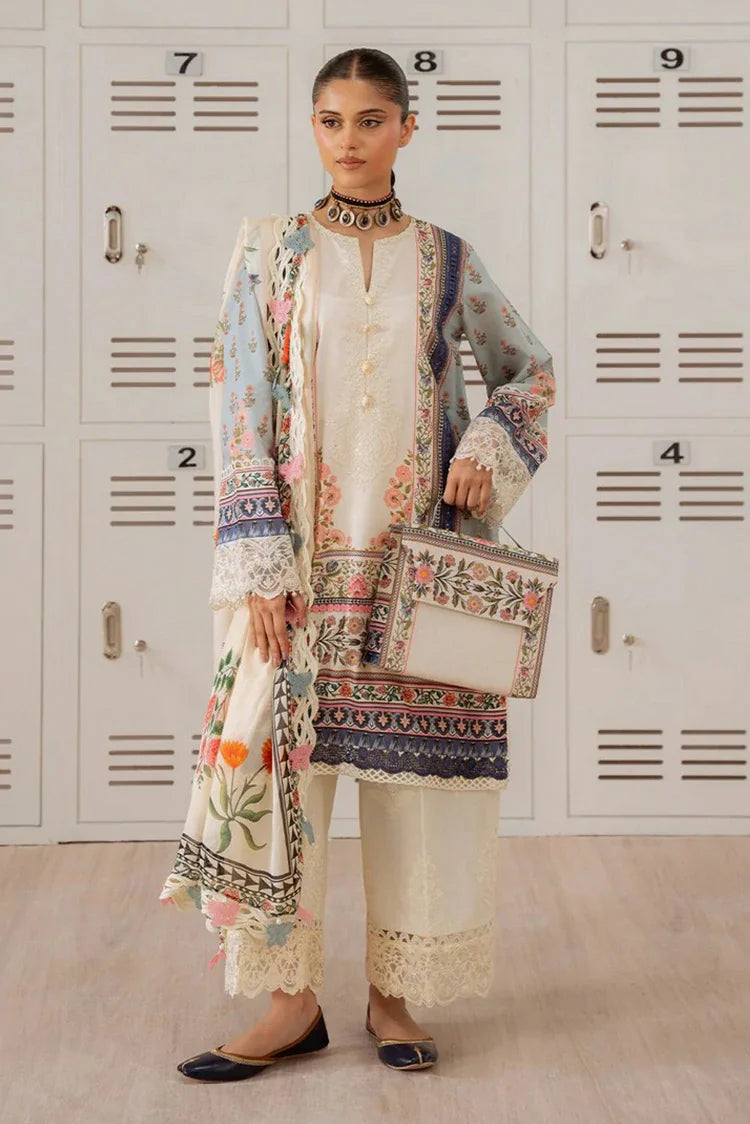 Picture of Saira Rizwan - Laanem Spring Summer Collection - SRL25-7B Zumra - Unstitched - Available at Raja Sahib