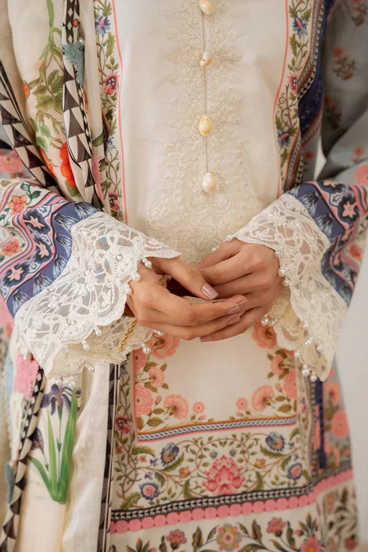 Picture of Saira Rizwan - Laanem Spring Summer Collection - SRL25-7B Zumra - Unstitched - Available at Raja Sahib