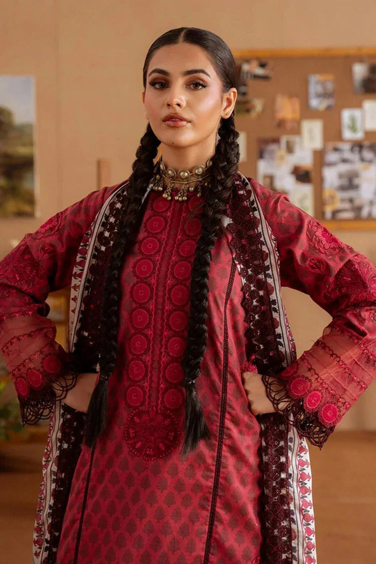 Picture of Saira Rizwan - Laanem Spring Summer Collection - SRL25-8A Seren - Unstitched - Available at Raja Sahib