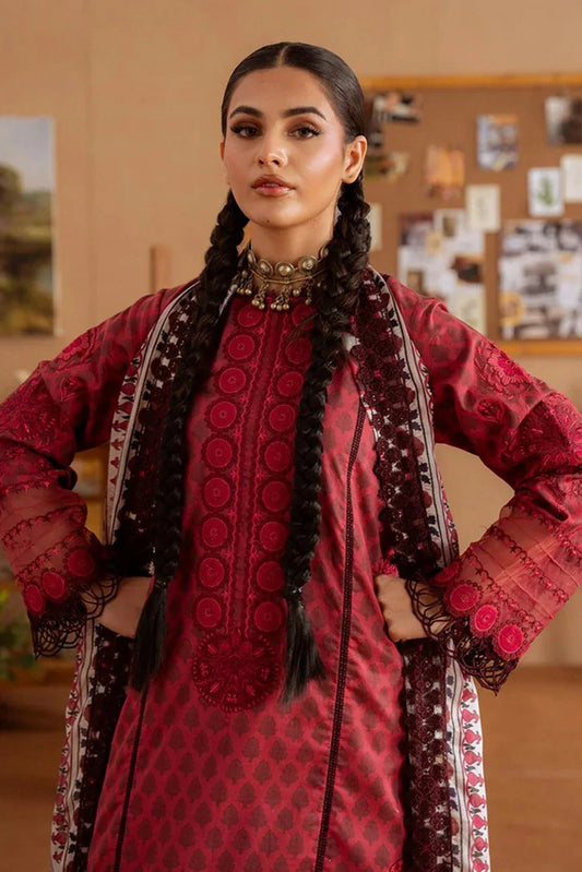 Picture of Saira Rizwan - Laanem Spring Summer Collection - SRL25-8A Seren - Unstitched - Available at Raja Sahib