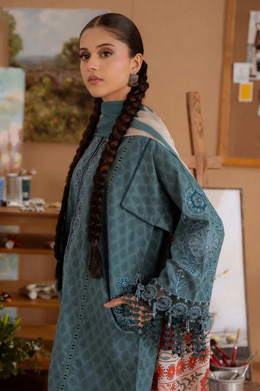 Picture of Saira Rizwan - Laanem Spring Summer Collection - SRL25-8B Seren - Unstitched - Available at Raja Sahib