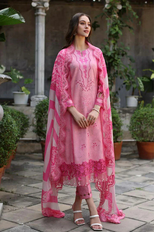 Picture of Charizma - Miraas Embroidered Printed Lawn Collection Vol 1 - CMR5-01 - Unstitched - Available at Raja Sahib