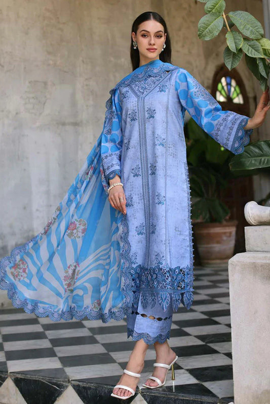 Picture of Charizma - Miraas Embroidered Printed Lawn Collection Vol 1 - CMR5-03 - Unstitched - Available at Raja Sahib