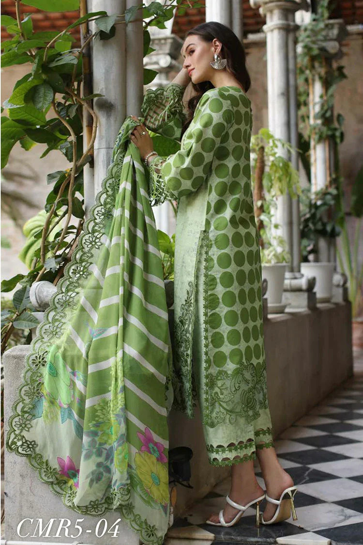 Picture of Charizma - Miraas Embroidered Printed Lawn Collection Vol 1 - CMR5-04 - Unstitched - Available at Raja Sahib