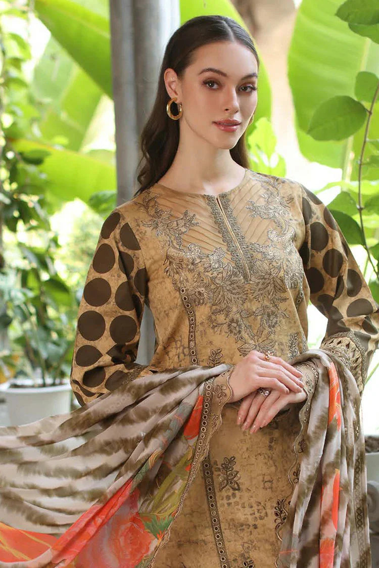 Picture of Charizma - Miraas Embroidered Printed Lawn Collection Vol 1 - CMR5-05 - Unstitched - Available at Raja Sahib