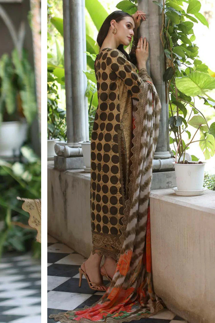 Picture of Charizma - Miraas Embroidered Printed Lawn Collection Vol 1 - CMR5-05 - Unstitched - Available at Raja Sahib