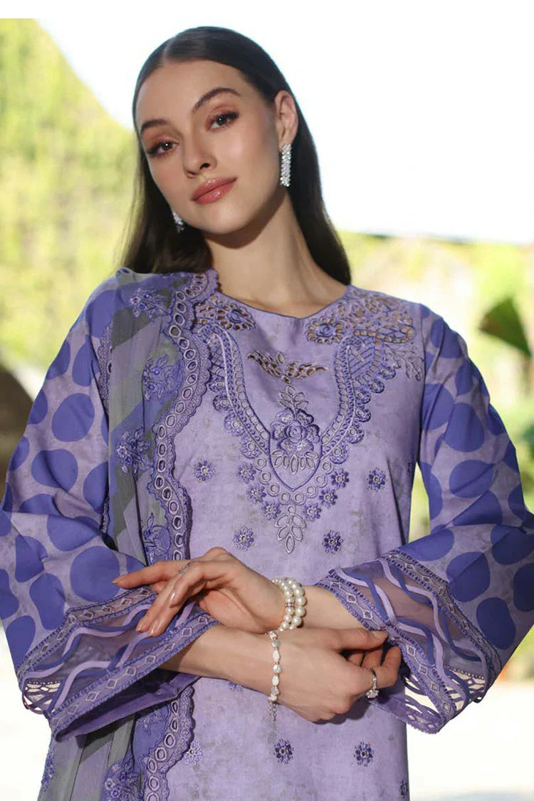 Picture of Charizma - Miraas Embroidered Printed Lawn Collection Vol 1 - CMR5-06 - Unstitched - Available at Raja Sahib