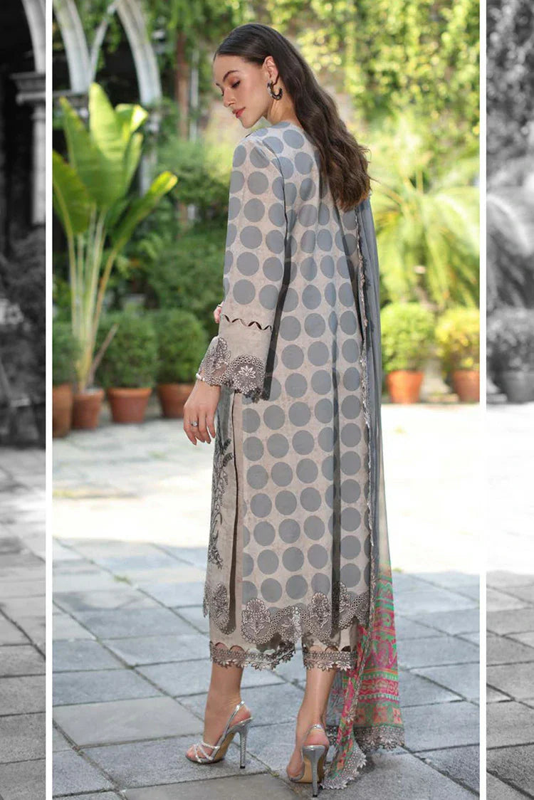 Picture of Charizma - Miraas Embroidered Printed Lawn Collection Vol 1 - CMR5-07 - Unstitched - Available at Raja Sahib