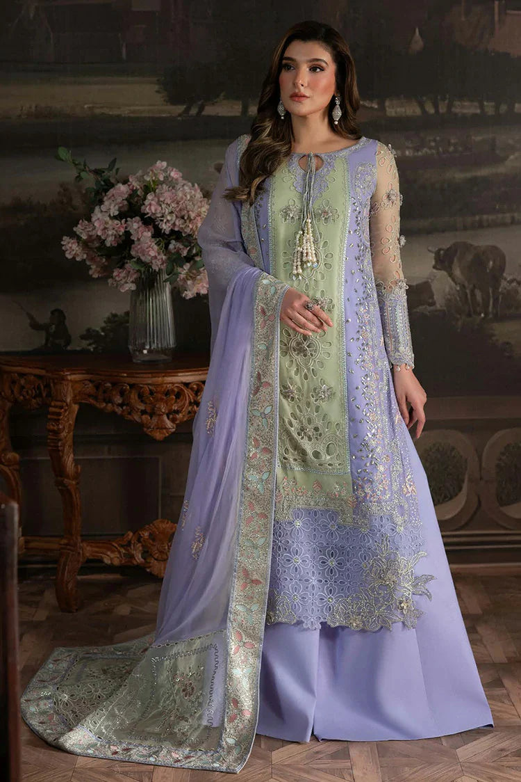 Picture of Nureh - Elanora Embellished And Embroidered Luxury Chiffon Collection Vol 1 - NEL-70 - Unstitched - Available at Raja Sahib