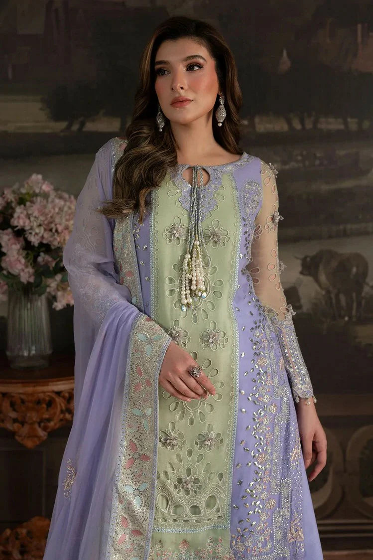 Picture of Nureh - Elanora Embellished And Embroidered Luxury Chiffon Collection Vol 1 - NEL-70 - Unstitched - Available at Raja Sahib