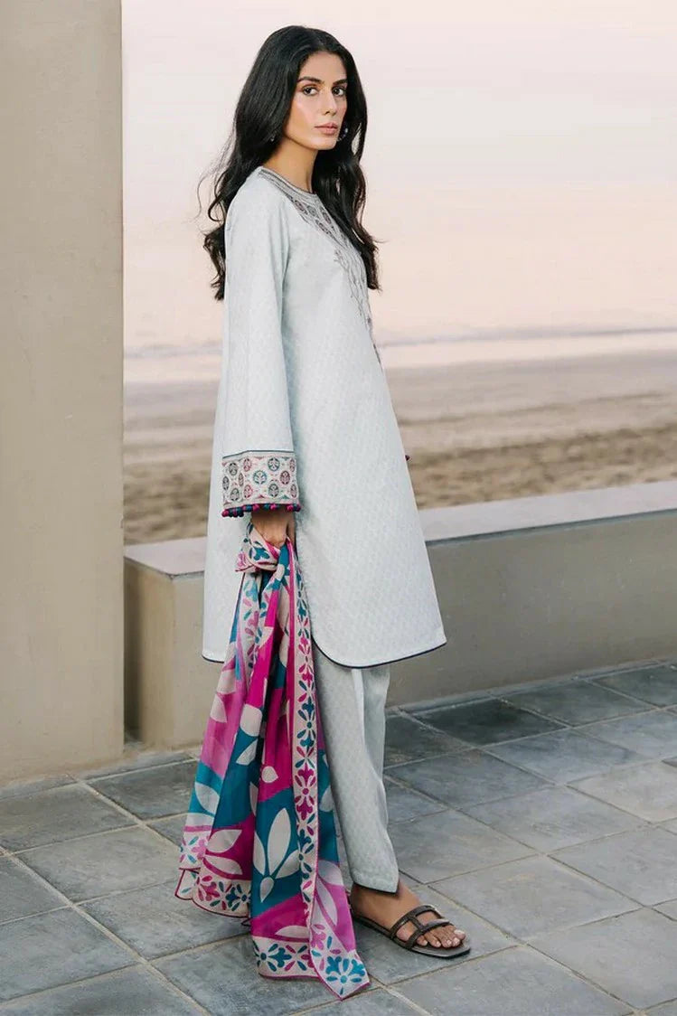 Picture of Jazmin - Summer Drop 3 - EMBROIDERED LAWN USE-9138 - Unstitched - Available at Raja Sahib