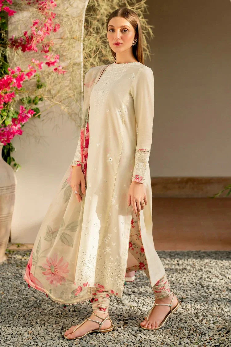 Picture of Jazmin - Summer Drop 3 - EMBROIDERED LAWN USE-9050 - Unstitched - Available at Raja Sahib
