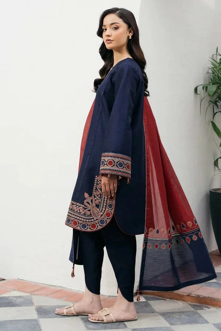 Picture of Jazmin - Summer Drop 3 - EMBROIDERED DOBBY LAWN USE-9179 - Unstitched - Available at Raja Sahib