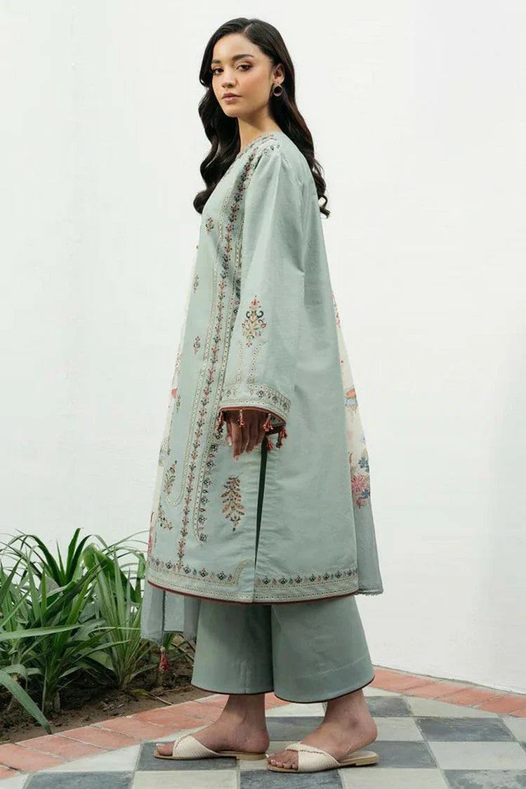 Picture of Jazmin - Summer Drop 3 - EMBROIDERED DOBBY LAWN USE-9180 - Unstitched - Available at Raja Sahib