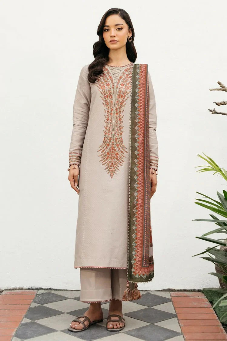 Picture of Jazmin - Summer Drop 3 - EMBROIDERED DOBBY LAWN USE-9189 - Unstitched - Available at Raja Sahib