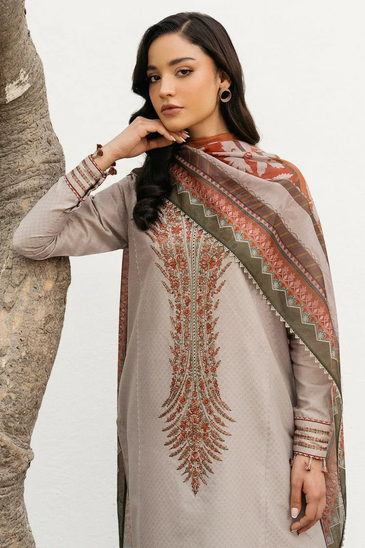 Picture of Jazmin - Summer Drop 3 - EMBROIDERED DOBBY LAWN USE-9189 - Unstitched - Available at Raja Sahib