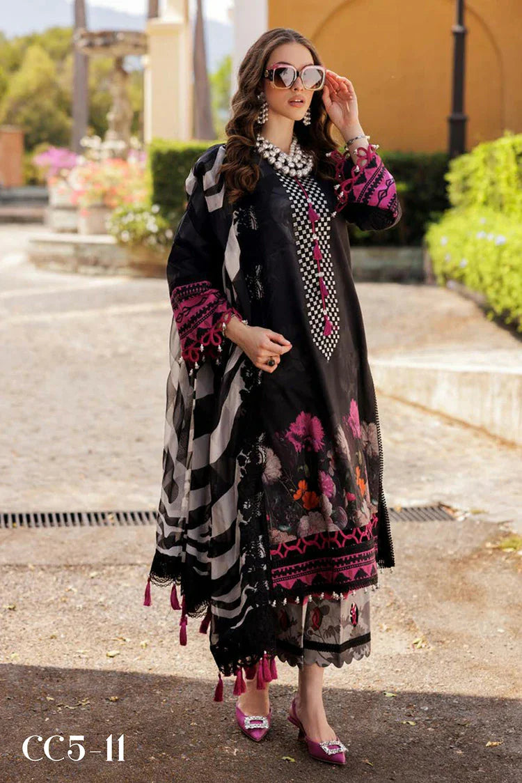 Picture of Charizma - Combination Embroidered Printed Lawn Collection Vol 2 - CC5-11 - Unstitched - Available at Raja Sahib