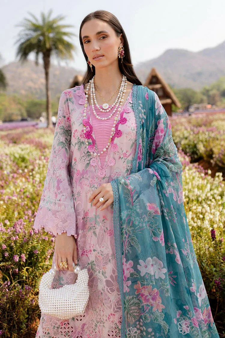 Picture of Nureh - Bloom Embroidered Lawn Collection Vol 1 - BL-01 - Unstitched - Available at Raja Sahib