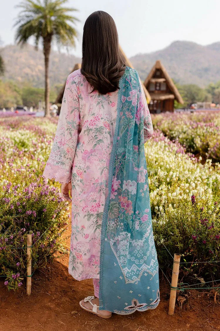 Picture of Nureh - Bloom Embroidered Lawn Collection Vol 1 - BL-01 - Unstitched - Available at Raja Sahib