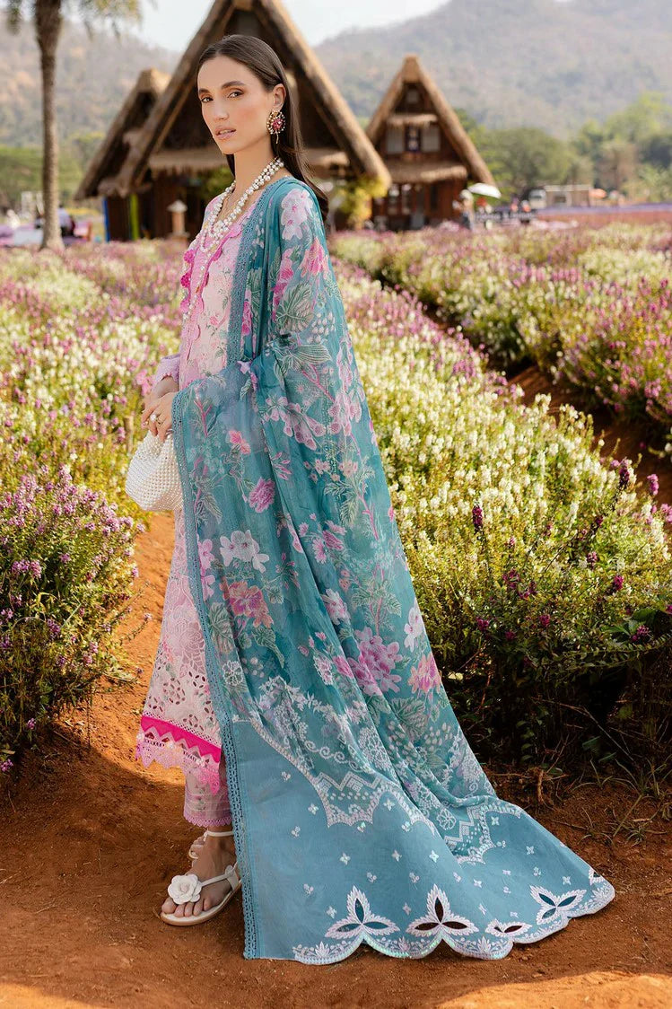 Picture of Nureh - Bloom Embroidered Lawn Collection Vol 1 - BL-01 - Unstitched - Available at Raja Sahib