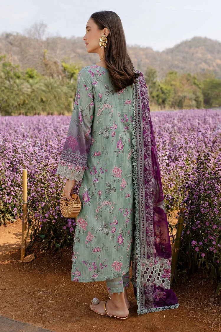 Picture of Nureh - Bloom Embroidered Lawn Collection Vol 1 - BL-02 - Unstitched - Available at Raja Sahib